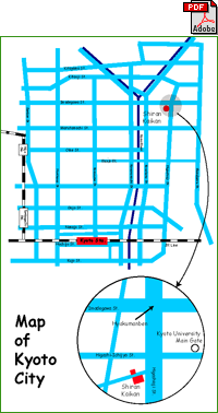 Map of Kyoto